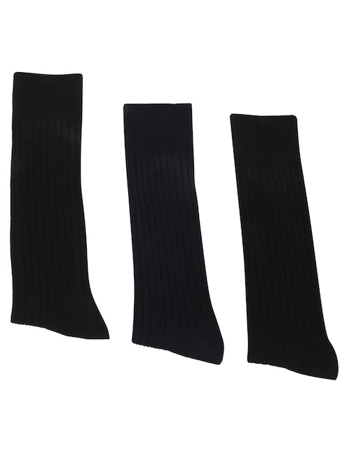 Set de calcetín de algodón para hombre 3 pares 1