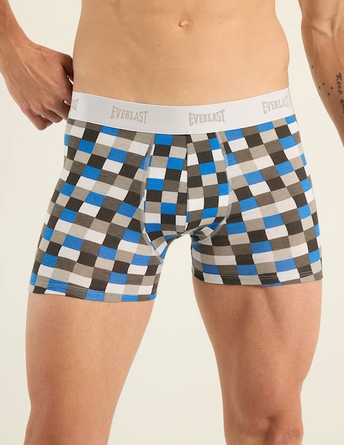 Set bóxer de algodón para hombre 3 piezas 1