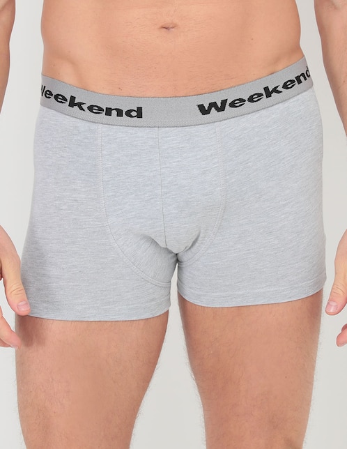 BOXER WEEKEND, M, COBALTO CLARO LISO JE
