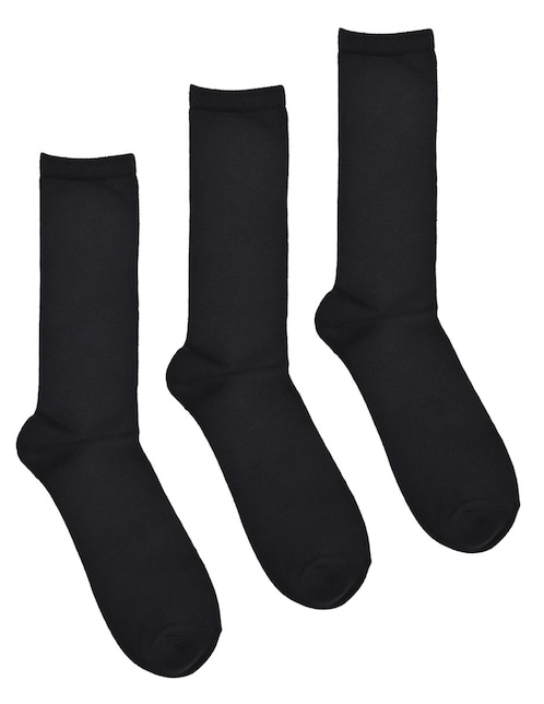 Set de calceta comfort de algodón para hombre 3 pares 1