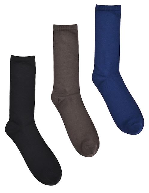 Set de calcetín transpirable de algodón para hombre 3 pares 1