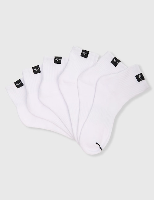 Set de calceta comfort Everlast para hombre 6 pares