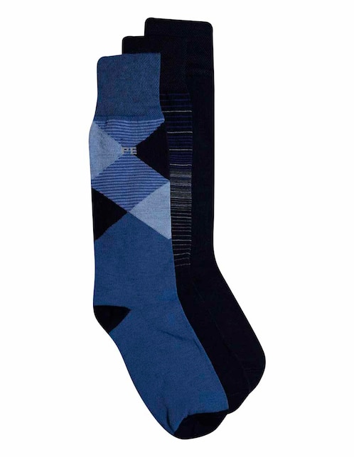 Set de calceta comfort para hombre 3 pares 1