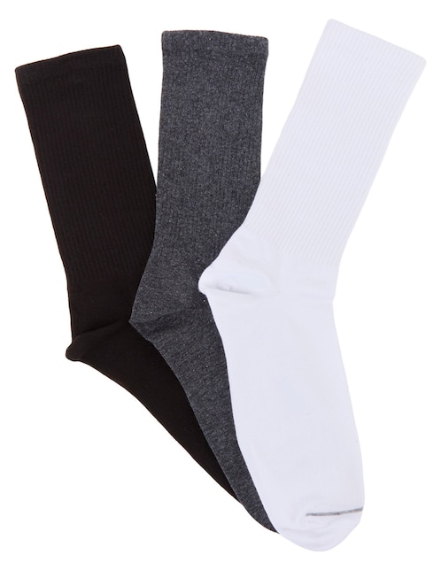Set de calcetín comfort de algodón para hombre 3 pares 1