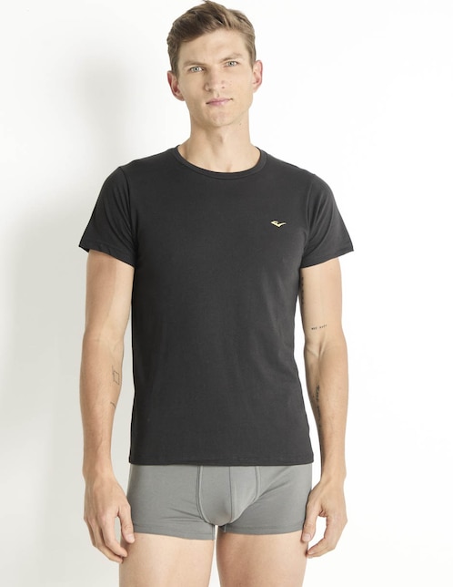 Set playera cuello redondo para hombre 1