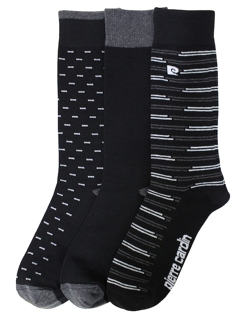 Set de calcetín comfort Pierre Cardin para hombre 3 pares