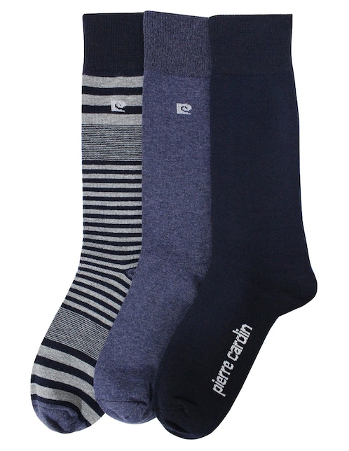 Set de calcetín comfort Pierre Cardin para hombre 3 pares