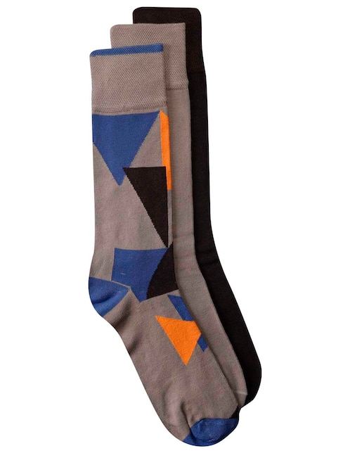 Set de calcetín Perry Ellis para hombre 3 pares