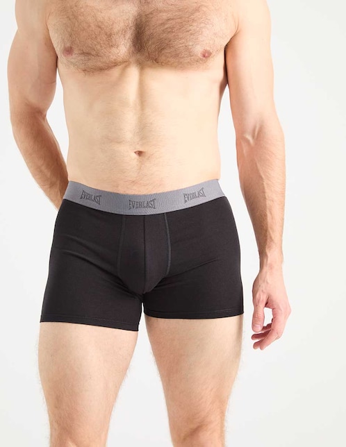 Set bóxer Everlast de algodón para hombre 3 piezas