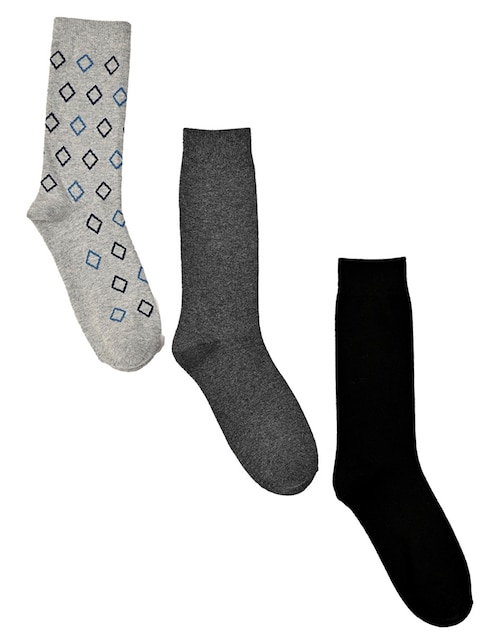Set de calcetín Contempo para hombre 3 pares
