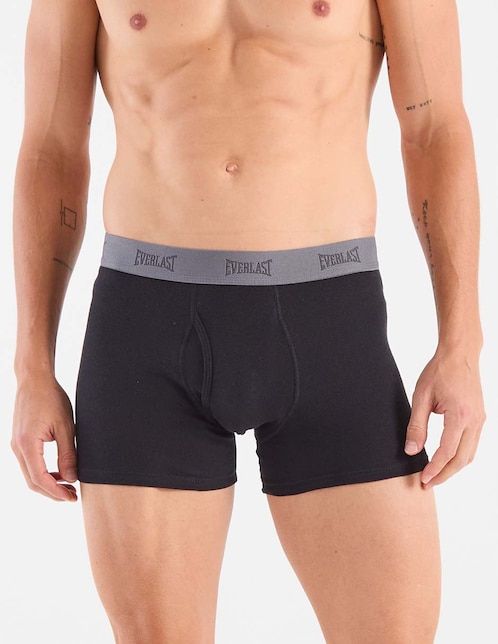 Set bóxer Everlast de algodón para hombre 3 piezas