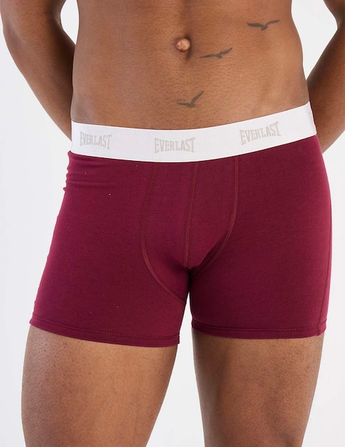 Set bóxer de algodón para hombre 4 piezas 1