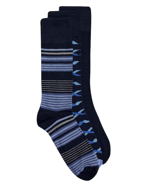 Set de calcetín Perry Ellis para hombre 3 pares