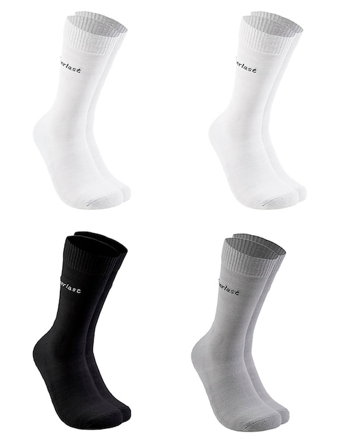 Set de calceta Everlast para hombre 4 pares