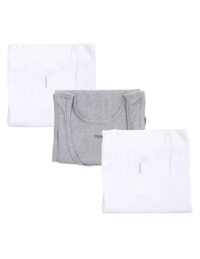 Set camiseta Hanes cuello redondo para hombre