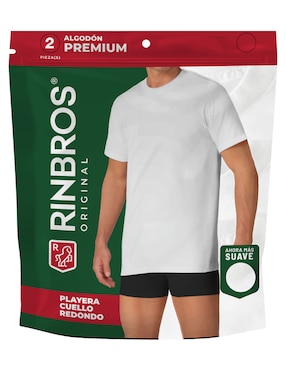 Playera Rinbros cuello redondo para hombre