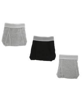Trusa Rinbros de algodón para hombre 3 piezas