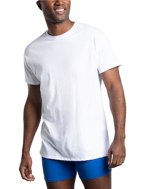 Set Playera Fruit Of The Loom Cuello Redondo Para Hombre