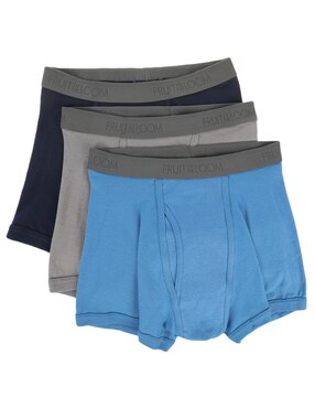 Set bóxer Fruit Of The Loom de algodón para hombre 3 piezas
