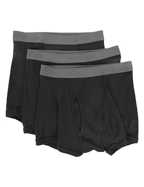 Set bóxer Fruit Of The Loom de algodón para hombre 3 piezas