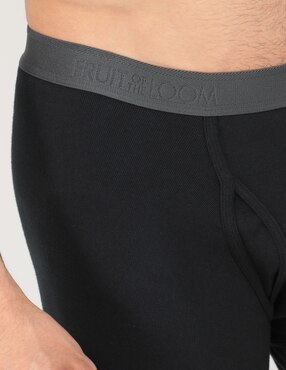 Set bóxer trunk Fruit Of The Loom de algodón para hombre 3 piezas