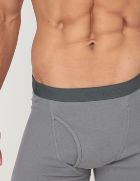 Set bóxer brief Fruit Of The Loom de algodón para hombre 3 piezas
