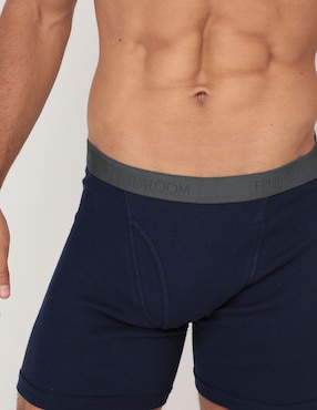 Set bóxer brief Fruit Of The Loom de algodón para hombre 3 piezas
