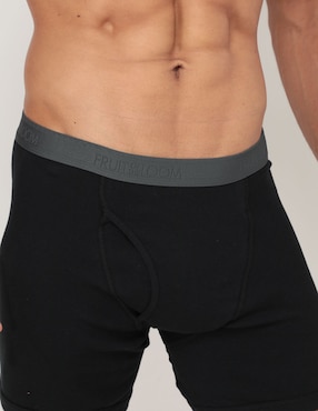 Set bóxer brief Fruit Of The Loom de algodón para hombre 3 piezas