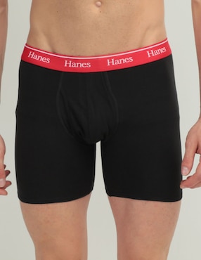 Set Bóxer Brief Hanes De Algodón Para Hombre 2 Piezas