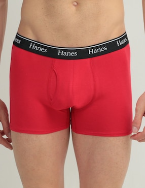 Set Bóxer Brief Hanes De Algodón Para Hombre 2 Piezas