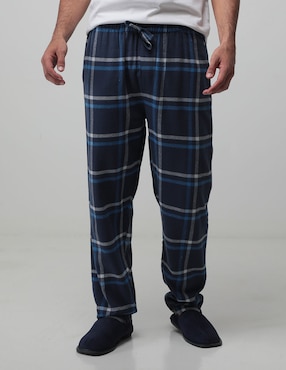 Pantalón Pijama Weekend Estampado A Cuadros De Algodón Para Hombre