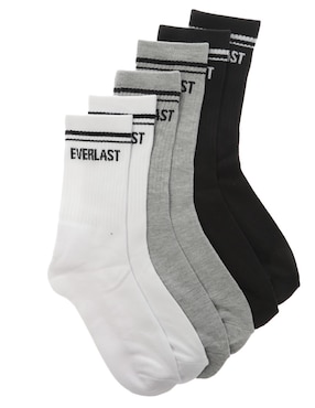 Set De Calceta Everlast Para Hombre 6 Pares