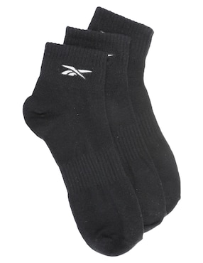 Set de calcetín transpirable Reebok de algodón para hombre 3 pares