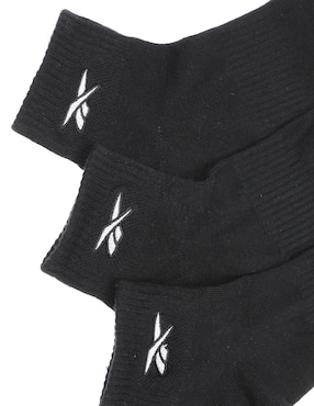 Set de calcetín transpirable Reebok de algodón para hombre 3 pares