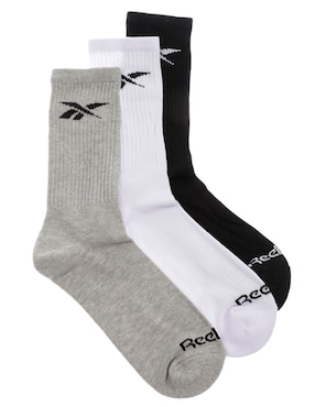 Set De Calceta Reebok De Algodón Para Hombre 3 Pares