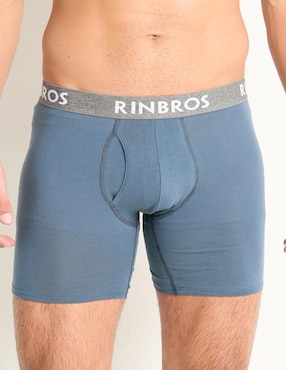 Set Bóxer Brief Rinbros De Algodón Para Hombre 2 Piezas