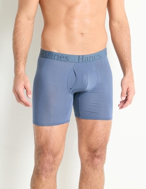 Set Bóxer Brief Hanes De Algodón Para Hombre 2 Piezas