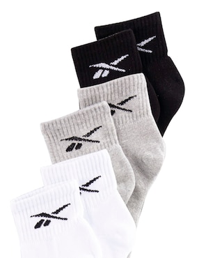 Set de tín comfort Reebok de algodón para hombre 3 pares