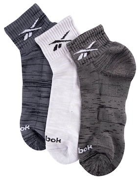 Set de tín comfort Reebok de algodón para hombre 3 pares