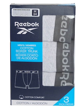 Set bóxer trunk de poliéster para hombre 3 piezas