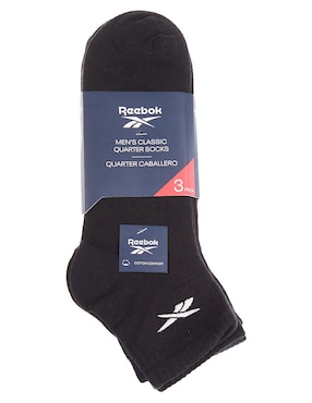 Set de tín comfort Reebok de algodón para hombre 3 pares