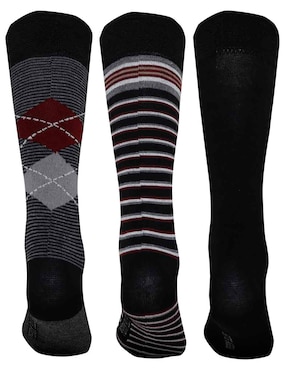 Set de calcetín comfort Perry Ellis para hombre 3 pares