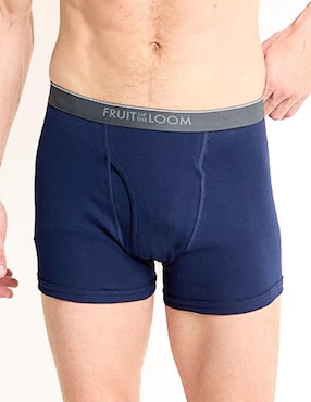 Set bóxer trunk Fruit Of The Loom de algodón para hombre 4 piezas