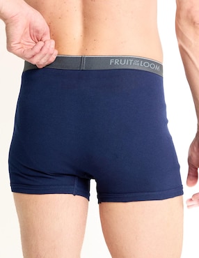 Set bóxer trunk Fruit Of The Loom de algodón para hombre 4 piezas