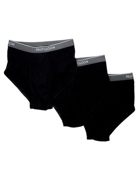 Set trusa Fruit Of The Loom de algodón para hombre 3 piezas