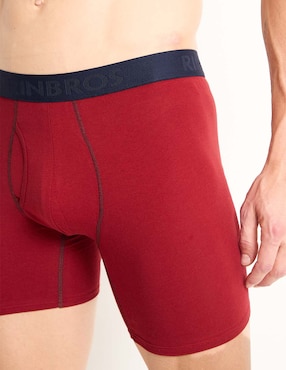 Set bóxer brief de algodón Rinbros para hombre 2 piezas