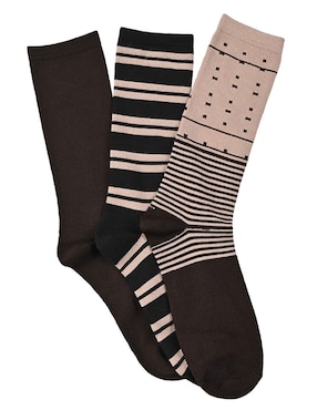 Set de calcetín comfort Contempo para hombre 3 pares