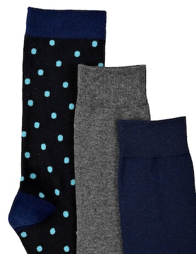 Set de calcetín Contempo para hombre 3 pares