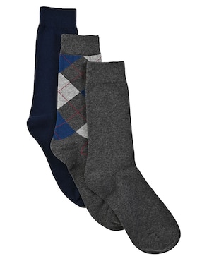 Set de calcetín Contempo para hombre 3 pares