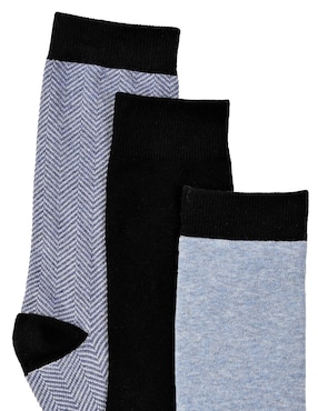 Set de calcetín comfort Contempo para hombre 3 pares